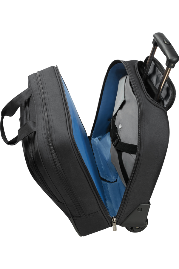 American Tourister At Work Rolling Tote  39.6cm/15.6inch Black