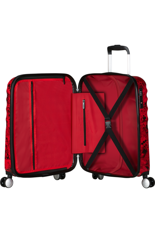 American Tourister Disney Wavebreaker Spinner TSA Disney Fl 55cm  Mickey, piros American Tourister Disney Wavebreaker Spinner TSA Disney Fl 55cm  Mickey, piros