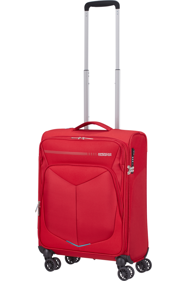 American Tourister Summerfunk Spinner Strict TSA 55cm  Red American Tourister Summerfunk Spinner Strict TSA 55cm  Red