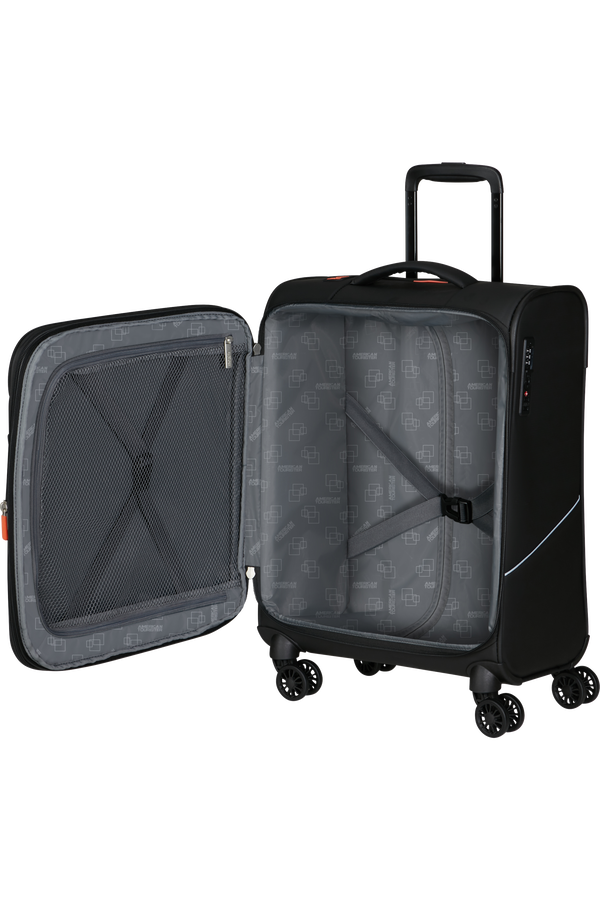 American Tourister SummerRide Spinner S EXP TSA SP 55cm  Fekete