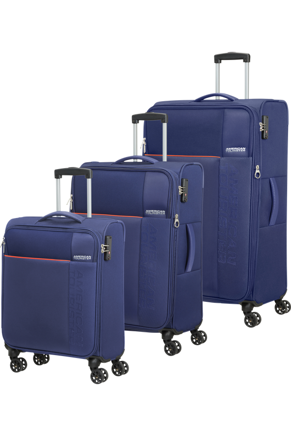 American Tourister Fun Cruise 3 PC Set A  K&eacute;k/Narancs