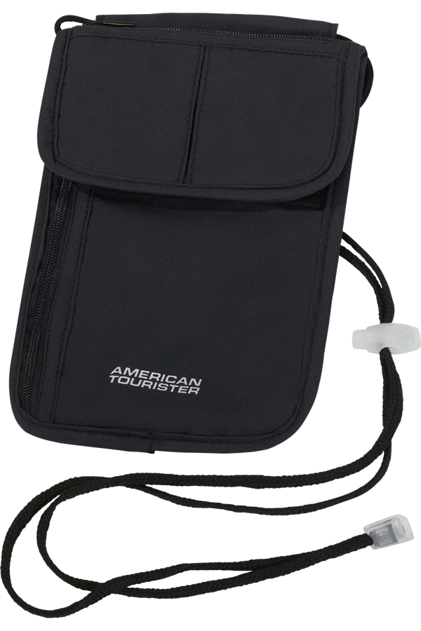 American Tourister American Tourist. Ta RFID Security Neck Pouch  Fekete