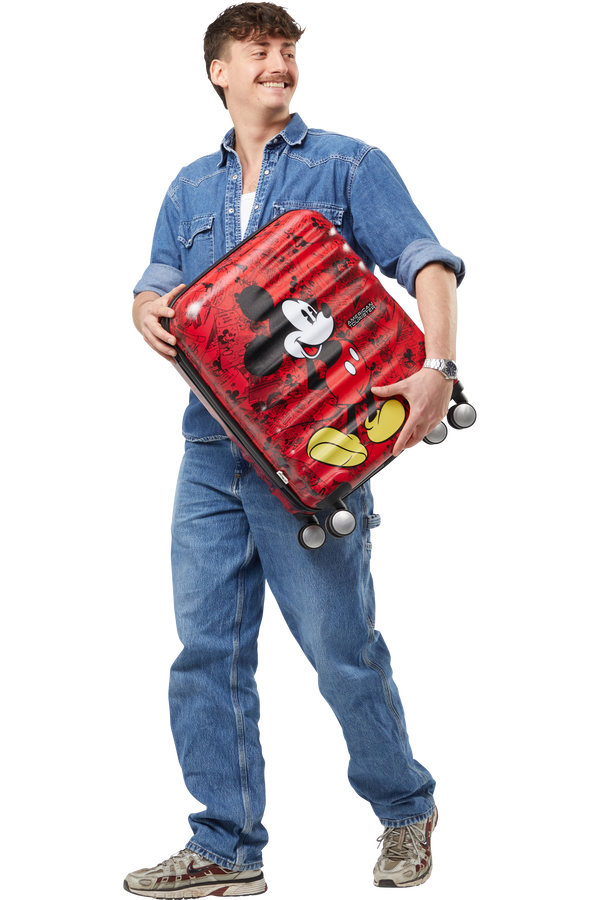 American Tourister Disney Wavebreaker Spinner TSA Disney Fl 55cm  Mickey, piros American Tourister Disney Wavebreaker Spinner TSA Disney Fl 55cm  Mickey, piros