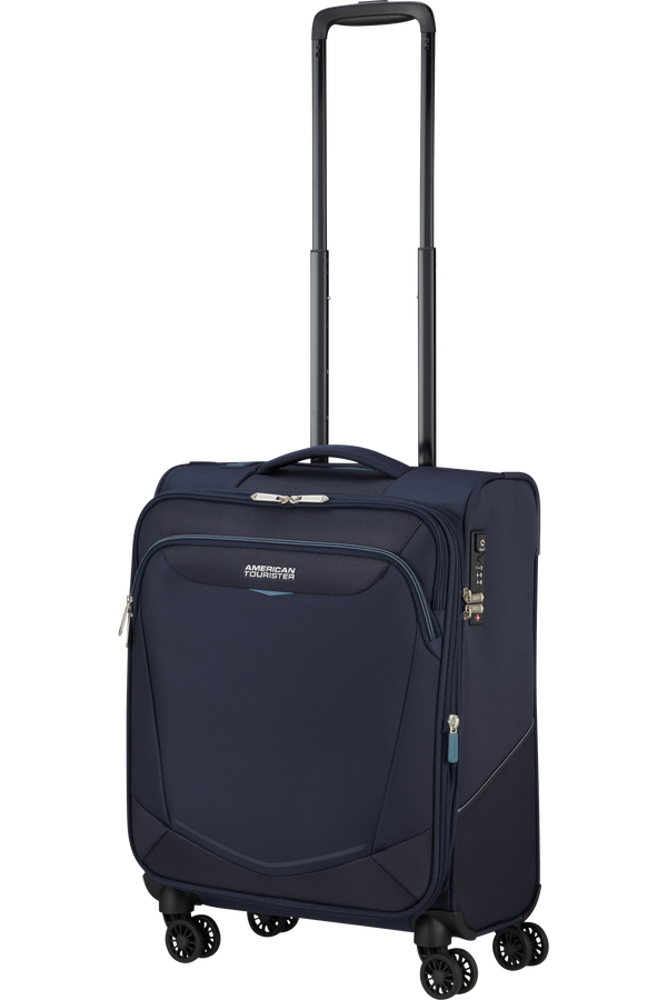 American Tourister SummerRide Spinner S EXP TSA 55cm Tengerészkék