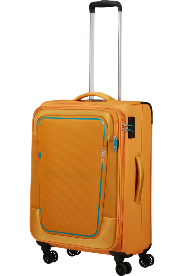 American Tourister Pulsonic Spinner Expandable 68cm  Naplemente s&aacute;rga