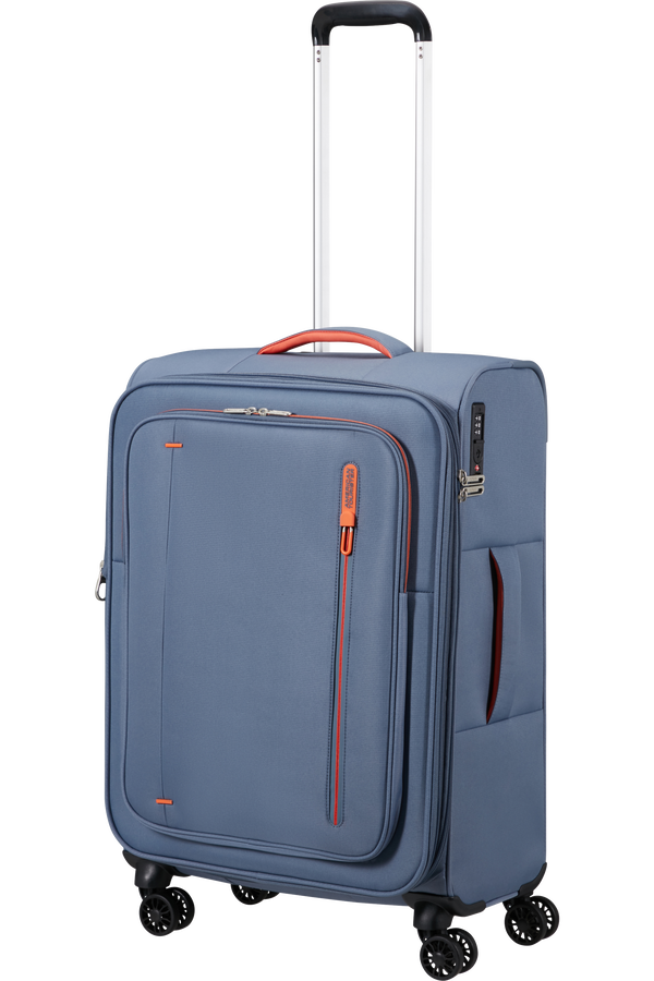 American Tourister Cloudrider Spinner EXP TSA M  Szürkéskék