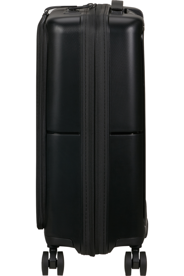 American Tourister DashPop Spinner Expandable Frontloader 55cm  True Black American Tourister DashPop Spinner Expandable Frontloader 55cm  True Black