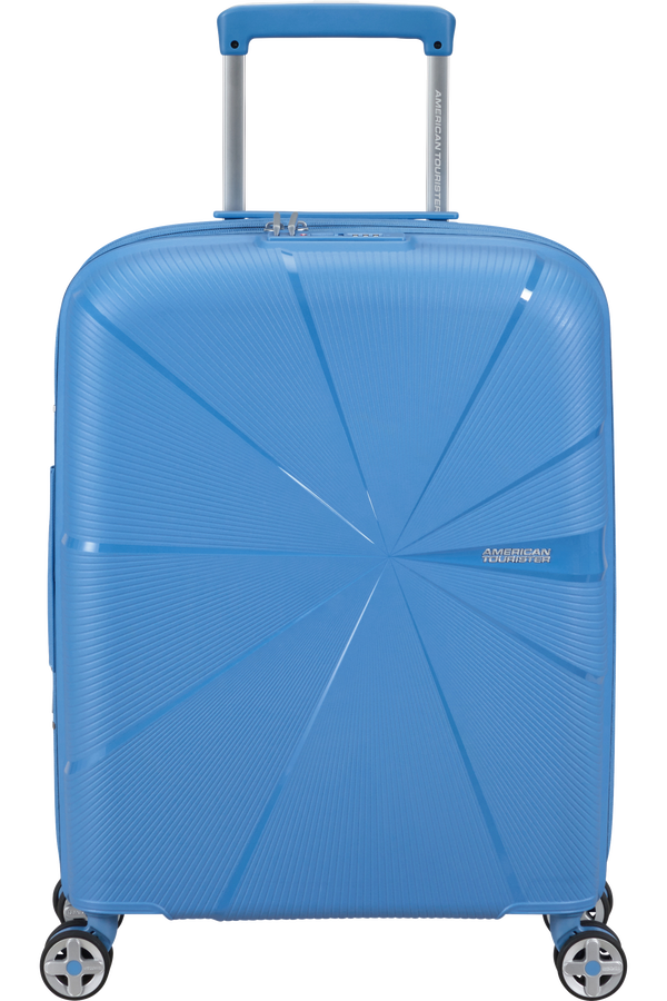 American Tourister Starvibe Spinner Expandable TSA 55cm  Tranquil Blue