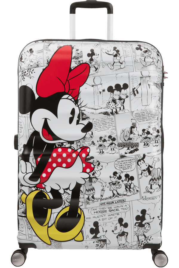 American Tourister Wavebreaker Disney Spinner Disney 77cm Minnie Comics White