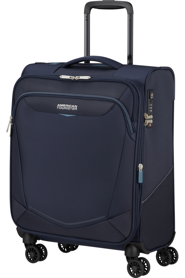 American Tourister SummerRide Spinner S EXP TSA 55cm Tengerészkék