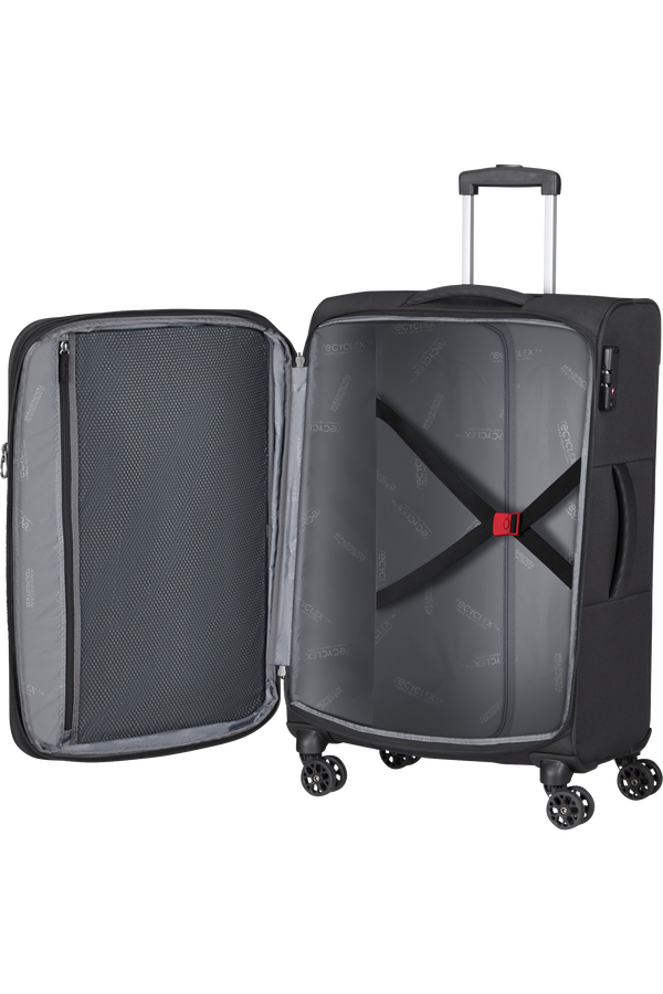 American Tourister Hyperspeed Spinner TSA EXP 68cm  Koromfekete
