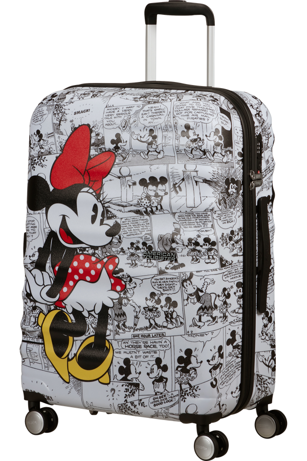American Tourister Disney Wavebreaker Spinner TSA Disney Fl 67cm  Minnie, fehér