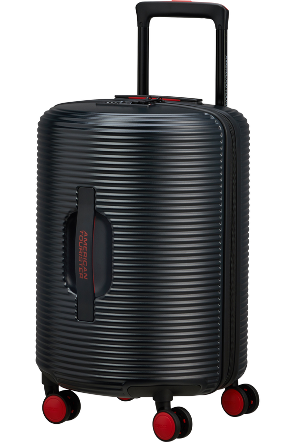 American Tourister Rollio Spinner 52cm  Fekete/piros American Tourister Rollio Spinner 52cm  Fekete/piros