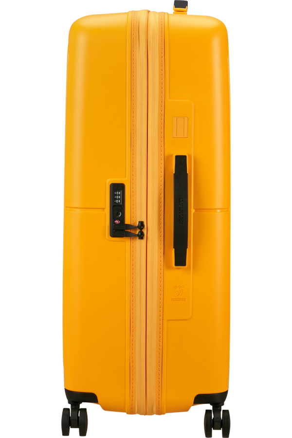 American Tourister DashPop Spinner Expandable TSA 77cm Golden Yellow