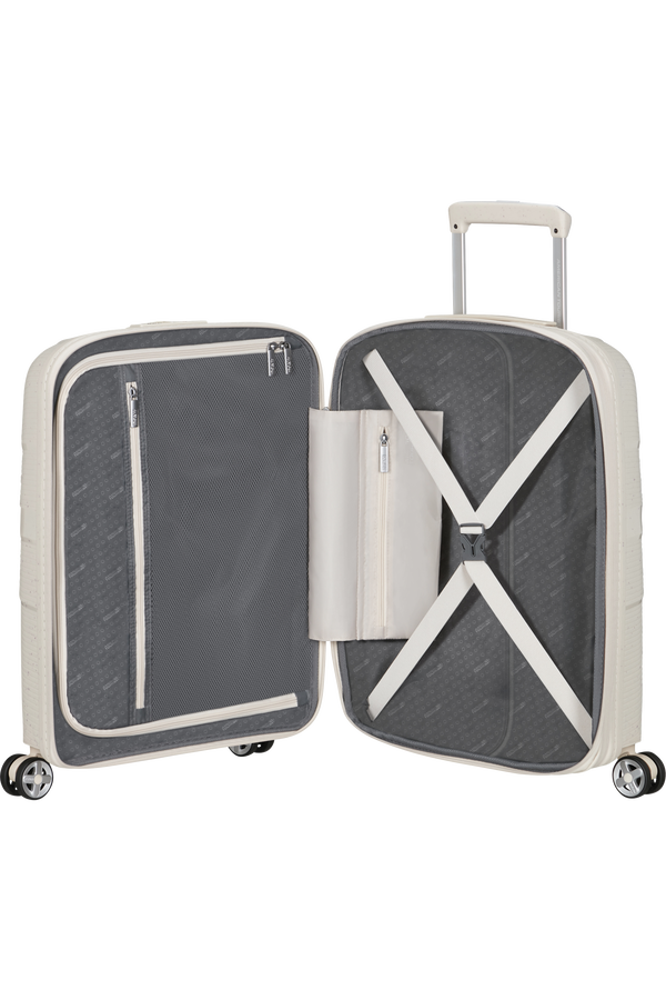 American Tourister StarVibe Spinner Expandable TSA LTD 55cm  Cream Speckles American Tourister StarVibe Spinner Expandable TSA LTD 55cm  Cream Speckles