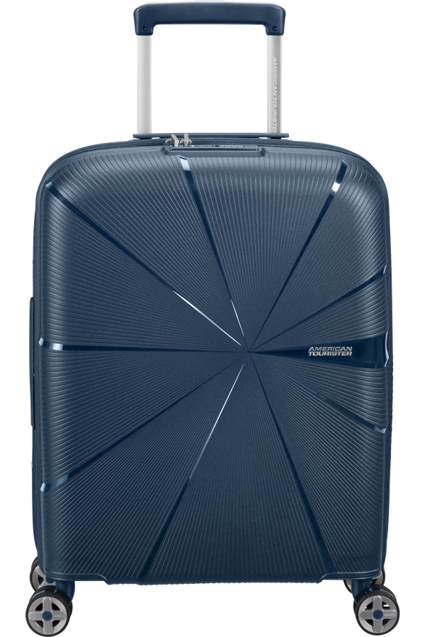 American Tourister Starvibe Spinner Expandable TSA 55cm Tengerészkék