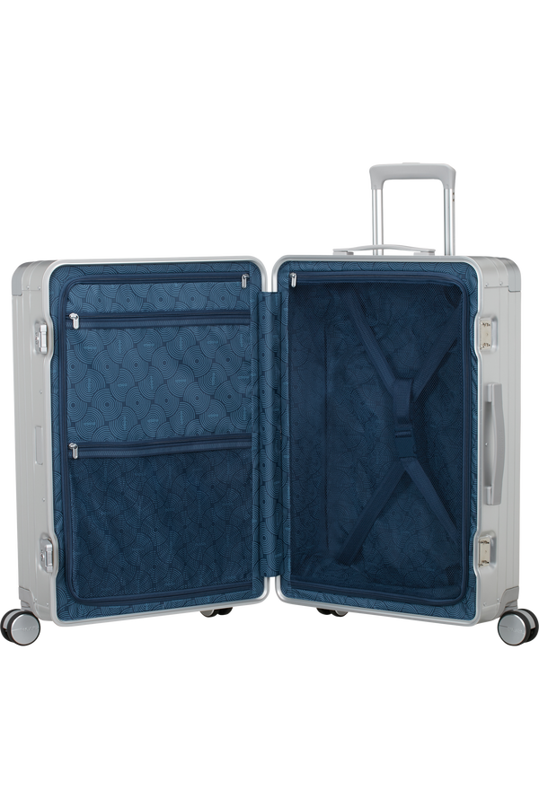 American Tourister Soundbox Alu Spinner TSA 68cm  Silver
