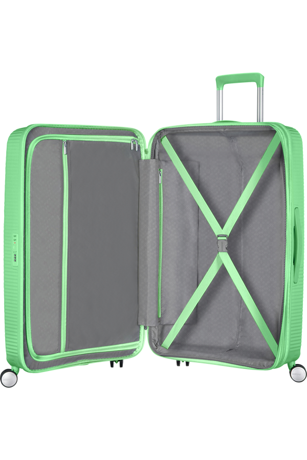 American Tourister Soundbox Spinner TSA Expandable 67cm  Spring Green American Tourister Soundbox Spinner TSA Expandable 67cm  Spring Green
