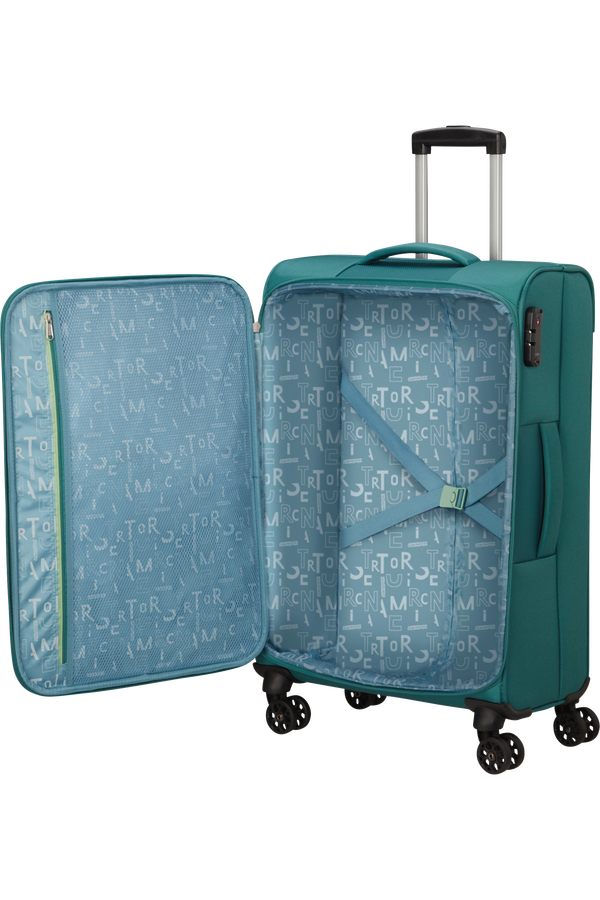 American Tourister Sea Seeker Spinner 68/25 Tsa 68cm  Bayou Green
