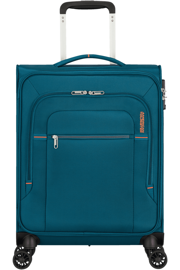 American Tourister Crosstrack Spinner 55cm  Navy/Orange