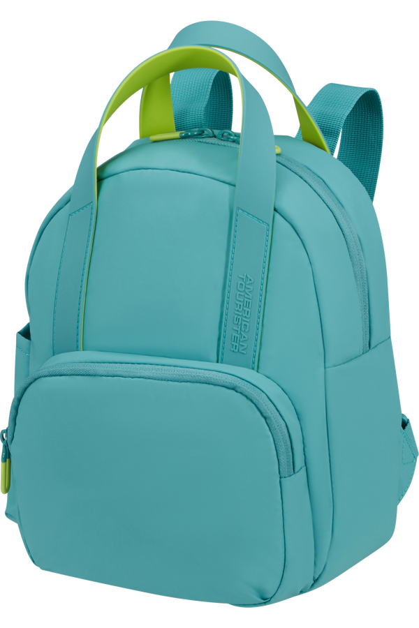 American Tourister Puffypop Mini Backpack S  Koszos türkiz