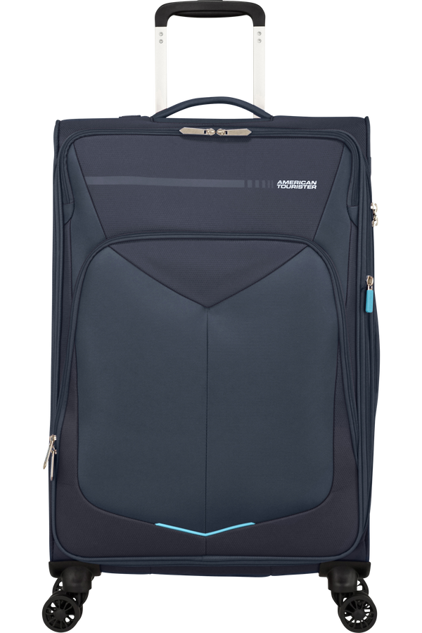 American Tourister Summerfunk Spinner Exp TSA 67cm  Navy