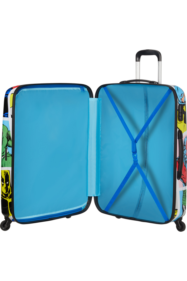 American Tourister Marvel Legends Spinner Alfatwist 75cm  Marvel Pop Art