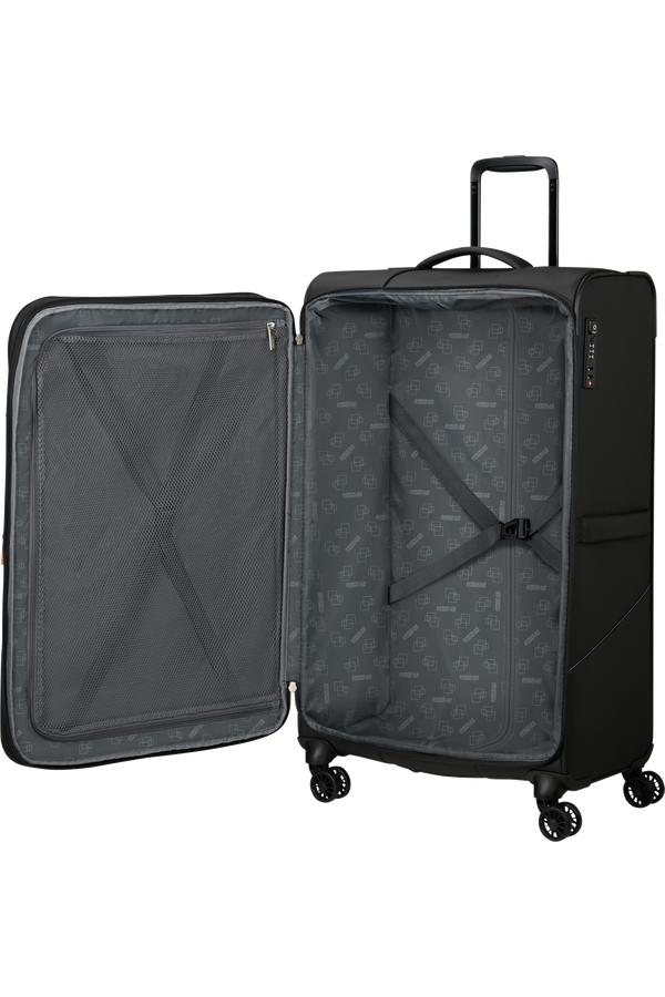 American Tourister SummerRide Spinner L EXP TSA SP 80cm  Fekete