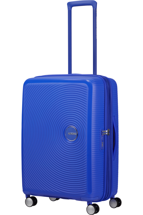 American Tourister SoundBox Spinner Expandable 67cm  Cobalt Blue American Tourister SoundBox Spinner Expandable 67cm  Cobalt Blue