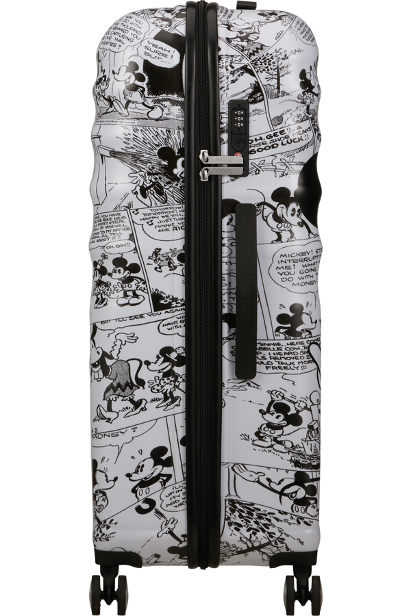 American Tourister Disney Wavebreaker Spinner TSA Disney Fl 77cm  Minnie, fehér