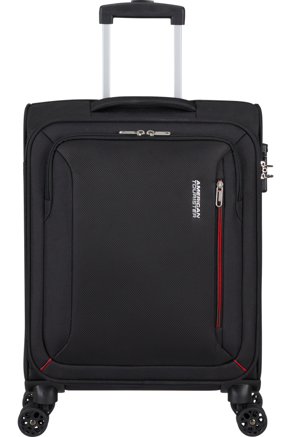 American Tourister Hyperspeed Spinner TSA 55cm  Koromfekete