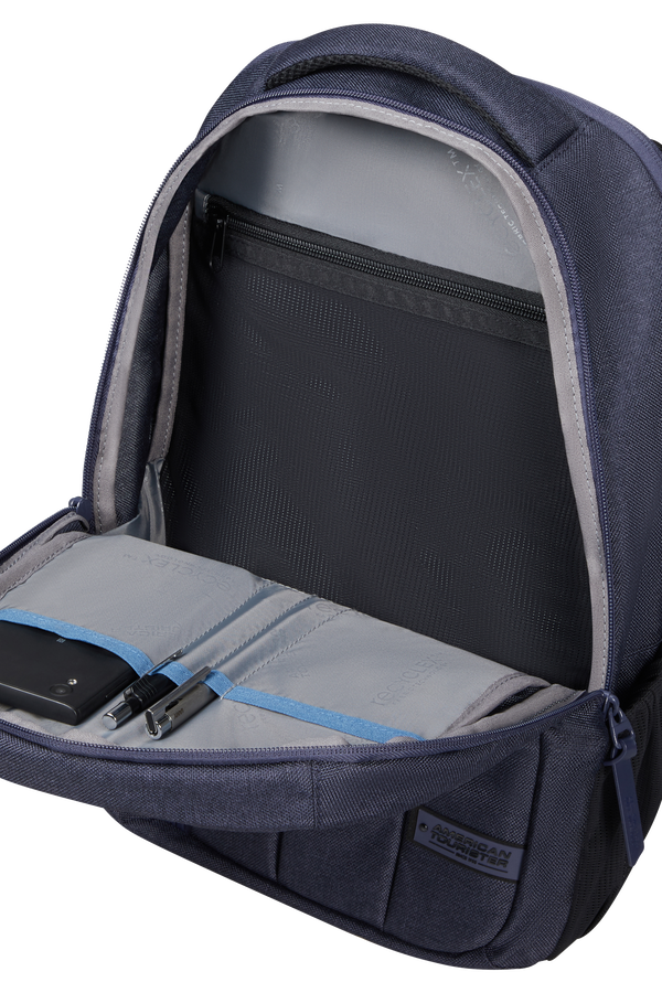 American Tourister Streethero Laptop Backpack 14'  Navy Melange