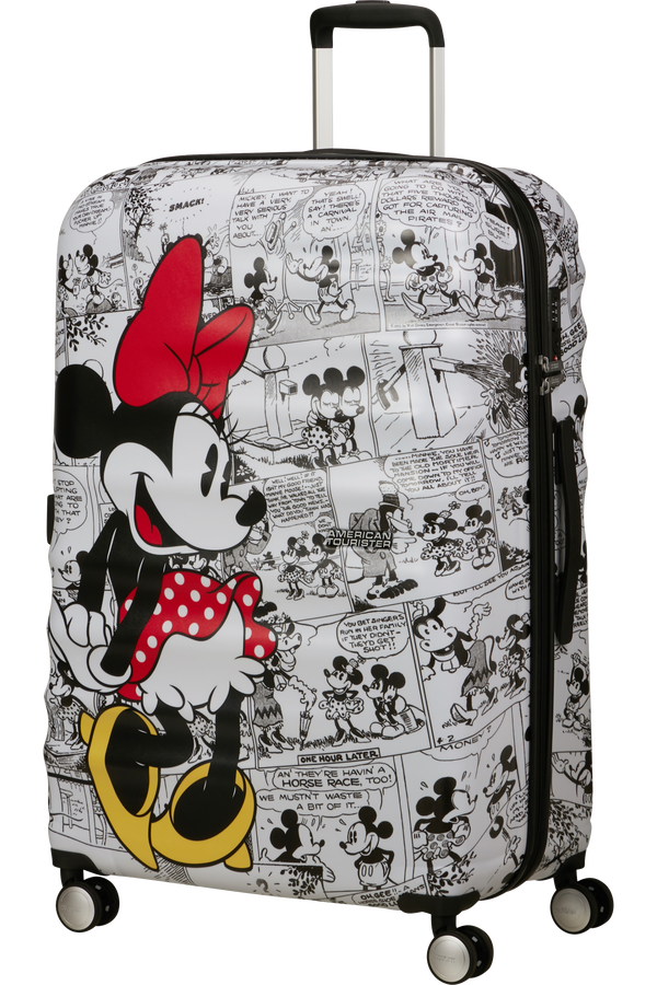 American Tourister Disney Wavebreaker Spinner TSA Disney Fl 77cm  Minnie, fehér