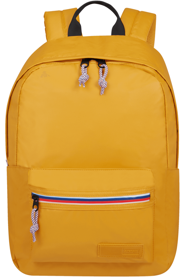 American Tourister Upbeat Pro Backpack Zip Coated Yellow