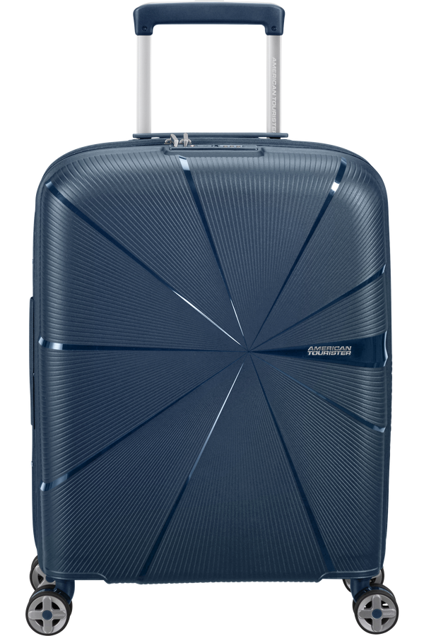 American Tourister Starvibe Spinner Expandable TSA 55cm Tengerészkék