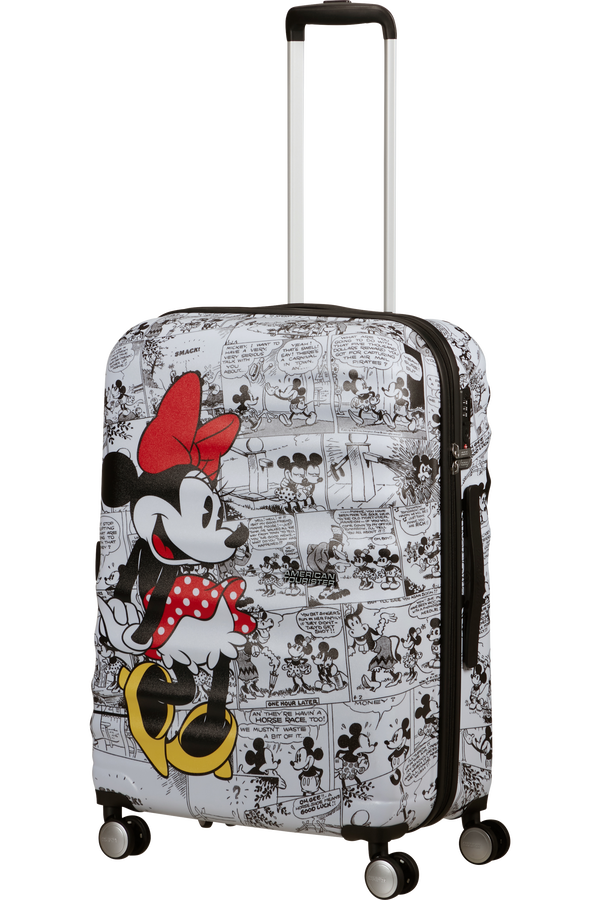 American Tourister Disney Wavebreaker Spinner TSA Disney Fl 67cm  Minnie, fehér