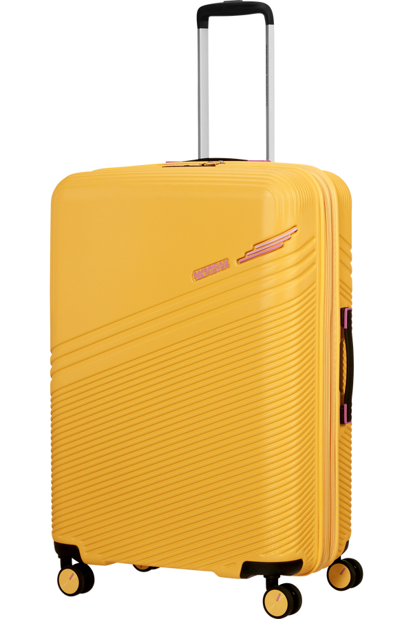 American Tourister Triple Trace Spinner TSA Expandable 76cm  Lemondrop/Pink