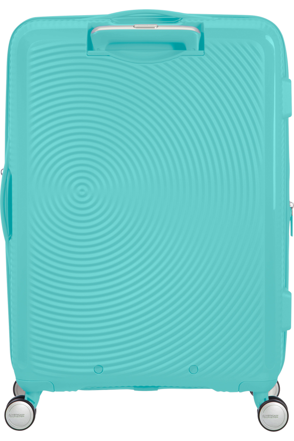 American Tourister Soundbox Spinner TSA Expandable 67cm  Poolside Blue