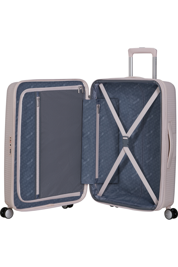 American Tourister SoundBox Spinner TSA Expandable 67cm  Beach Shimmer American Tourister SoundBox Spinner TSA Expandable 67cm  Beach Shimmer