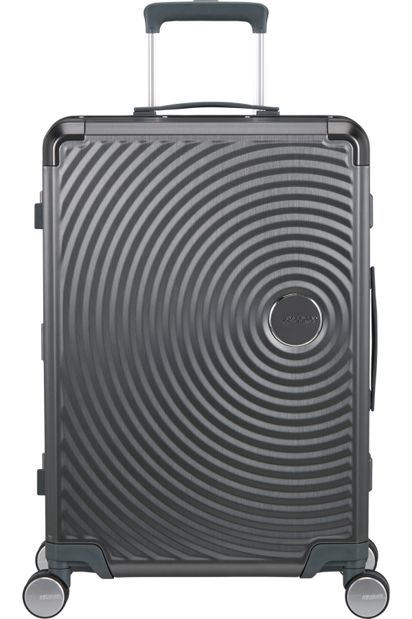 American Tourister Soundbox Alu Spinner TSA 68cm  Brushed Anthracite