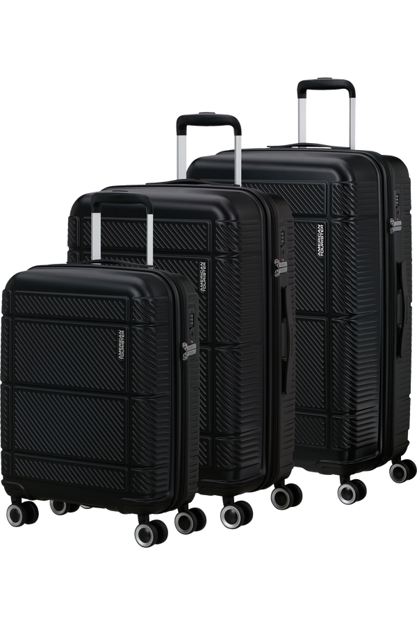 American Tourister Speedplay 3 PC Set A  Fekete