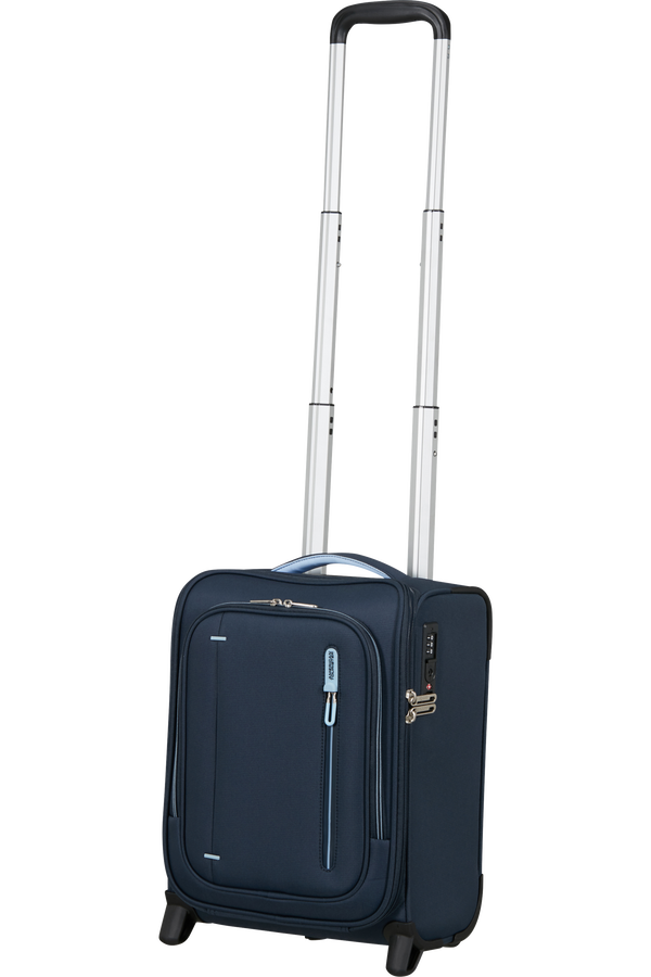 American Tourister Cloudrider Upright Underseater Tsa  Sky Navy