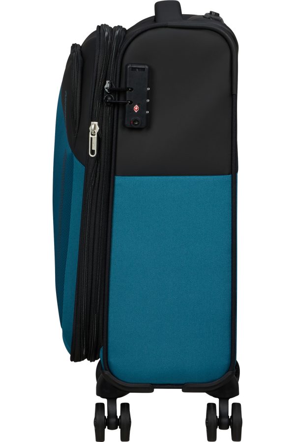American Tourister Daring Dash Spinner Expandable TSA S  Fekete/K&eacute;k