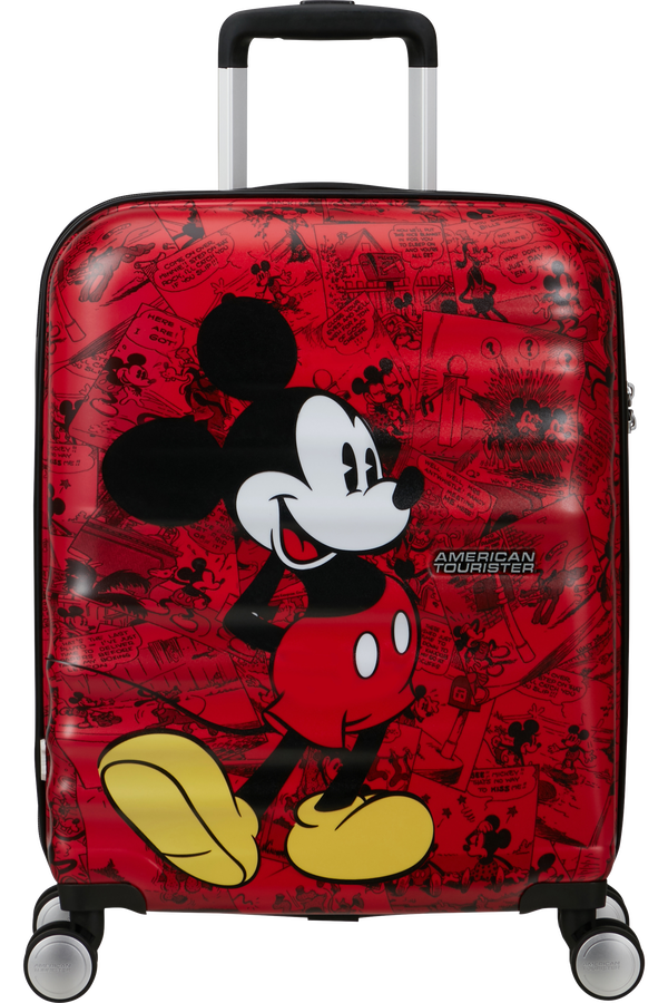 American Tourister Disney Wavebreaker Spinner TSA Disney Fl 55cm  Mickey, piros