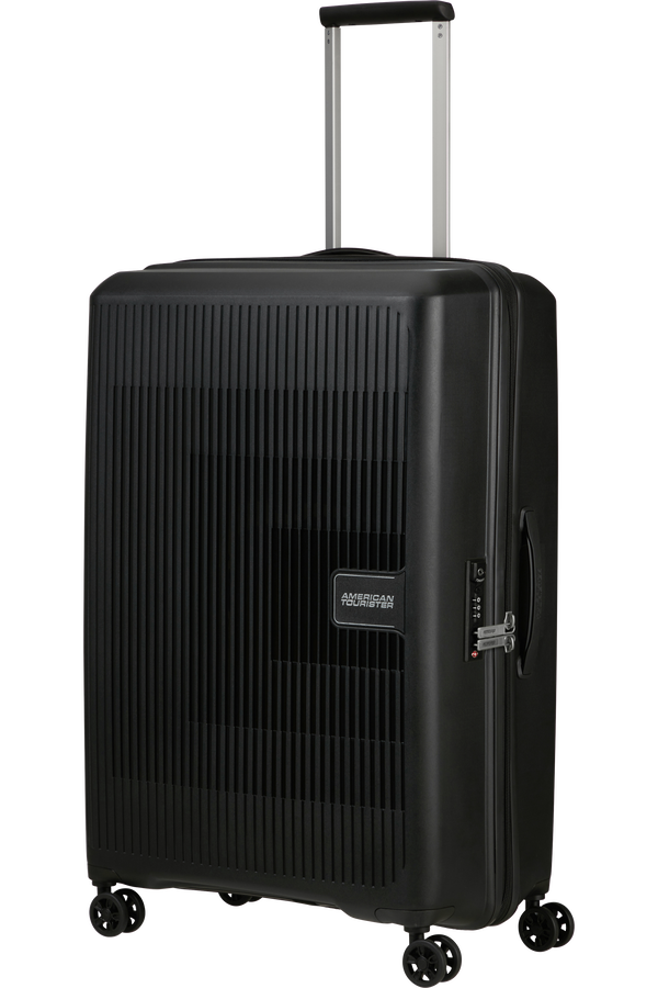 American Tourister Aerostep Spinner 77/28 Exp Tsa 77cm  Fekete