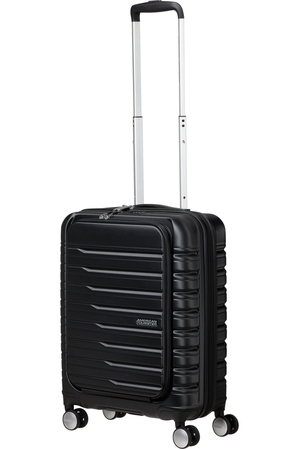 American Tourister Flashline SPIN. 55/20 FRONTLOADER  Shadow Black American Tourister Flashline SPIN. 55/20 FRONTLOADER  Shadow Black