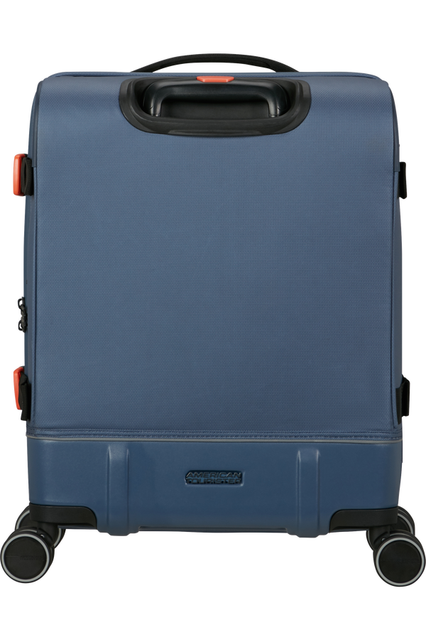 American Tourister Urban Track Spinner S TSA Coated 55cm  Kék/Narancs American Tourister Urban Track Spinner S TSA Coated 55cm  Kék/Narancs