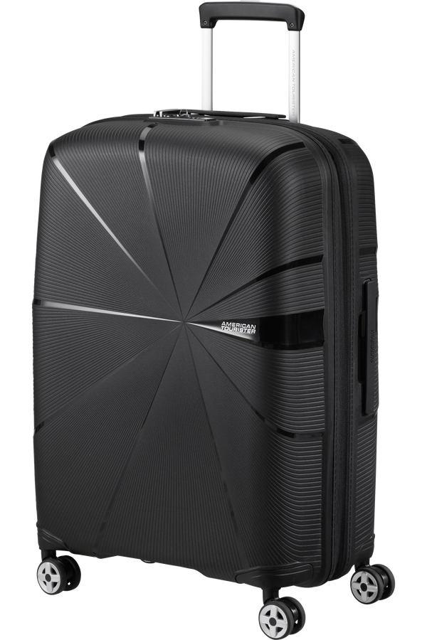 American Tourister Starvibe Spinner Expandable TSA 67cm Fekete