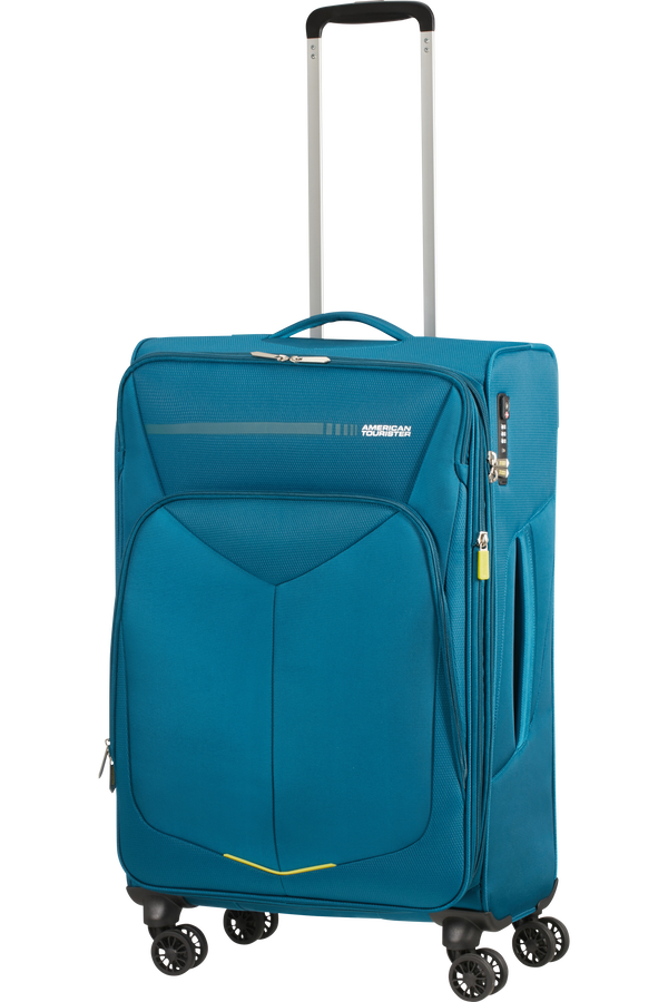 American Tourister Summerfunk Spinner Exp TSA 67cm  Teal American Tourister Summerfunk Spinner Exp TSA 67cm  Teal