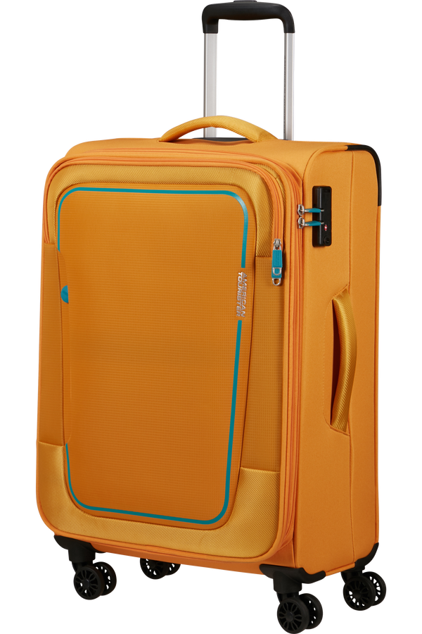 American Tourister Pulsonic Spinner Expandable 68cm  Naplemente s&aacute;rga
